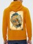 Tasarım Baskılı Oversize Kapüşonlu Kadın-Erkek Sweatshirt 1