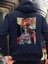 Tasarım Baskılı Oversize Kapüşonlu Kadın-Erkek Sweatshirt 1