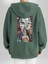 Tasarım Baskılı Oversize Kapüşonlu Kadın-Erkek Sweatshirt 1