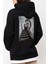 Tasarım Baskılı Oversize Kapüşonlu Kadın-Erkek Sweatshirt 1