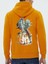 Tasarım Baskılı Oversize Kapüşonlu Kadın-Erkek Sweatshirt 1