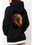Tasarım Baskılı Oversize Kapüşonlu Kadın-Erkek Sweatshirt 1