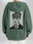 Tasarım Baskılı Oversize Kapüşonlu Kadın-Erkek Sweatshirt 1