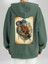 Tasarım Baskılı Oversize Kapüşonlu Kadın-Erkek Sweatshirt 1