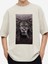 Tasarım Baskılı Oversize Kadın-Erkek Dtf Baskı Tshirt 1