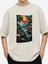 Tasarım Baskılı Oversize Kadın-Erkek Dtf Baskı Tshirt 1