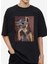 Tasarım Baskılı Oversize Kadın-Erkek Dtf Baskı Tshirt 1