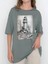 Tasarım Baskılı Oversize Kadın-Erkek Dtf Baskı Tshirt 1