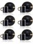 Porselen Luxe 6 Kişilik Kahve Fincanı Takımı - 90 ml HXF-22-0219 2