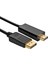 Displayport To HDMI Çevirici Dönüştürücü Adaptör Kablosu 1.8 Metre 2