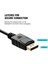 Displayport To HDMI Çevirici Dönüştürücü Adaptör Kablosu 1.8 Metre 5