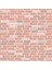 Pembe Tuğla Görünümlü Desenli Yapışkanlı Folyo, Mutfak, Tezgah, Masa, Dolap Kaplama Folyosu, Isıya Dayanıklı, Su Geçirmez, Kendinden Yapışkan Folyolar, Sticker, Büyük Ebatlı, Dekoros 2