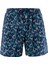 Erkek Havuz Deniz Şort Desenli Ade S120 Koyu Lacivert 1