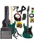 GLC-40GR-50AMP Elektro Gitar Seti 50 WATT Şarjlı BT Amfi Kulaklık ve Full SET 1
