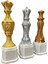 Bursa3dfilament Tasarım Satranç Figürlü Bronz Ödül Kupası /Turnuva, Yarışma, Etkinlik Kupası 4
