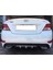 Hyundai Accent Blue Difüzör Difizör Siyah + Kare Egzoz Görünüm C Tip 2010 - 2018 2
