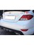 Hyundai Accent Blue Difüzör Difizör Siyah + Kare Egzoz Görünüm C Tip 2010 - 2018 3
