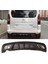 Citroen Berlingo Difüzör Difizör Siyah + Kare Egzoz Görünüm C Tip 1