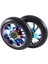 2 Adet 110 mm Renkli Alüminyum Dublör Scooter Tekerlekleri Alüminyum Scooter Tekerleği Scooter Aksesuarları (Yurt Dışından) 3