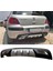 Peugeot 307 Difüzör Difizör Gri + Kare Egzoz Görünüm C Tip 1