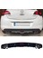 Opel Astra J Hatchback Siyah Difüzör 4 Krom Egzoz Görünümlü Difizör Arka Ek Body Kit 1