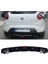 Fiat Bravo Siyah Difüzör 4 Krom Egzoz Görünümlü Difizör Arka Ek Body Kit 2006 -2016 1