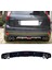 Ford Fiesta Siyah Difüzör 4 Krom Egzoz Görünümlü Difizör Arka Ek Body Kit 2003 - 2008 1