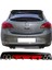 Opel Astra J Hb Kırmızı Difüzör Çiftli Yuvarlak Egzoz Görünümlü D Tip Difizör 1