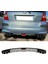 Honda Jazz Gri Difüzör 4 Krom Egzoz Görünümlü Difizör Arka Ek Body Kit 1
