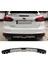 Ford Focus 3 Gri Difüzör 4 Krom Egzoz Görünümlü Difizör Arka Ek Body Kit 2012 - 2017 1
