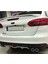 Ford Focus 3 Gri Difüzör 4 Krom Egzoz Görünümlü Difizör Arka Ek Body Kit 2012 - 2017 2