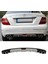 Mercedes C180 Gri Difüzör 4 Krom Egzoz Görünümlü Difizör Arka Ek Body Kit 1