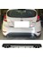 Ford Fiesta Mk7 Gri Difüzör Çiftli Yuvarlak Egzoz Görünümlü D Tip Difizör 1