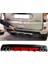 Renault Kangoo Kırmızı Difüzör Çiftli Yuvarlak Egzoz Görünümlü D Tip Difizör 1