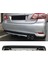 Toyota Corolla E170 Gri Difüzör Çiftli Kare Egzoz Görünümlü D Tip Difizör 2012-2019 1