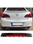 Opel Astra J Sedan Kırmızı Difüzör Çiftli Kare Egzoz Görünümlü D Tip Difizör 1