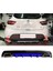 Renault Clio Mk4 Mavi Difüzör Çiftli Kare Egzoz Görünümlü D Tip Difizör 2012-2019 1