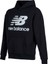 NB Lifestyle Men Hoodie MNH3333-BK Erkek Siyah Spor Sweatshirt 1