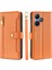 Infinix Hot 30I Cüzdan Kılıfı Zipper Cep Flip Stand Pu Deri Telefon Kapağı Kayış ve Bilek Kayışı (Yurt Dışından) 1