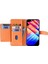 Infinix Hot 30I Cüzdan Kılıfı Zipper Cep Flip Stand Pu Deri Telefon Kapağı Kayış ve Bilek Kayışı (Yurt Dışından) 4