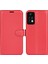 Infinix Note 11 Pro, Litchi Doku Cüzdan Pu Deri Kabuk Stand Kapağı (Yurt Dışından) 1