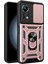 Infinix Note 11 Sürgülü Kamera Kapağı Tasarım Telefon Vaka Kickstand Shockproof Cep Telefon Kapağı (Yurt Dışından) 1