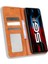 Infinix Note 12 5g X671 / Note 12 Pro 5g X671B Retro Doku Cüzdan Pu Deri Stand Manyetik Emilim Telefon Kapağı (Yurt Dışından) 3