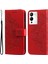 Infinix Note 12 G96 4g Pu Deri Deri Deri Telefon Kılıfı Stand Cüzdan Anti-Fall Koruyucu Cep Telefon Kapağı Kayışlı (Yurt Dışından) 2