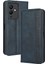 Infinix Note 12 5g X671 / Note 12 Pro 5g X671B Retro Doku Cüzdan Pu Deri Stand Manyetik Emilim Telefon Kapağı (Yurt Dışından) 1