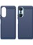 Infinix Hot 20S 4g Karbon Fiber Doku Çarpışma Karşıtı Telefon Kılıfı Yumuşak Tpu Fırçalanmış Yüzey Koruyucu Kapak (Yurt Dışından) 3