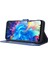 Infinix Hot 20 5g / X666 / X666B Manyetik Toka Dokusu Pu Deri Telefon Kasası Cep Telefonu Kapağı (Yurt Dışından) 3
