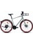 28J Carraro Commuter Şehir Bisikleti - Gri Kırmızı - 52 Kadro 1