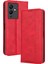 Infinix Note 12 5g X671 / Note 12 Pro 5g X671B Retro Doku Cüzdan Pu Deri Stand Manyetik Emilim Telefon Kapağı (Yurt Dışından) 1