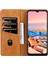 Vivo Y16 4g Cowhide Doku Pu Pu Deri Deri Şok Geçirmez Kılıf Manyetik Otomatik Absorlanmış Telefon Cüzdan Stand Kapağı (Yurt Dışından) 2